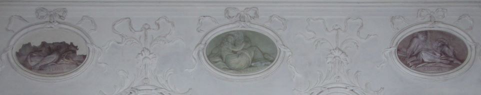 Palazzetto Widmann - Sede Municipale - Alcuni affreschi del salone